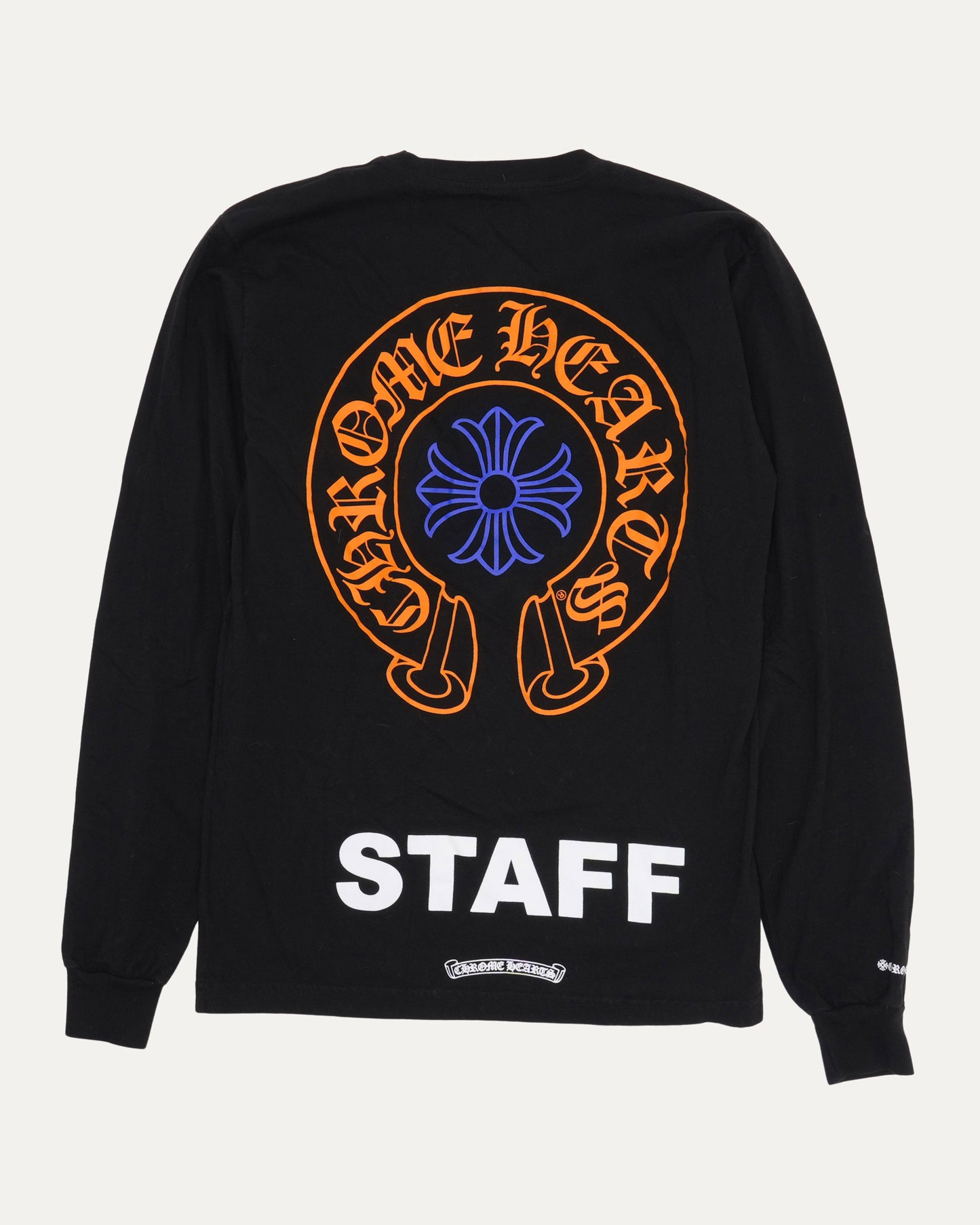 Staff Horseshoe Logo Long Sleeve Pocket T-shirt