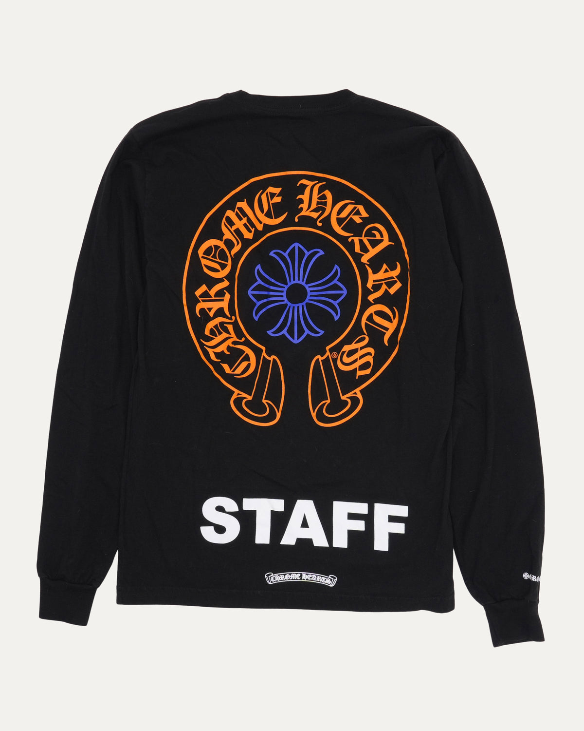 Staff Horseshoe Logo Long Sleeve Pocket T-shirt