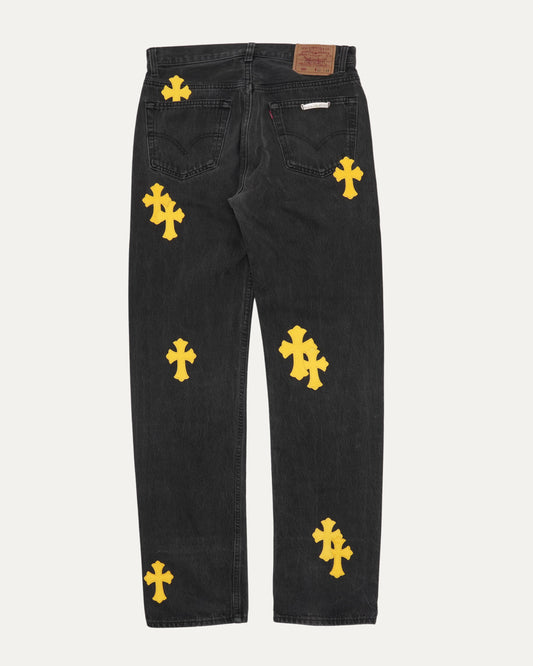 Levi's 501 Cross Patch Jeans