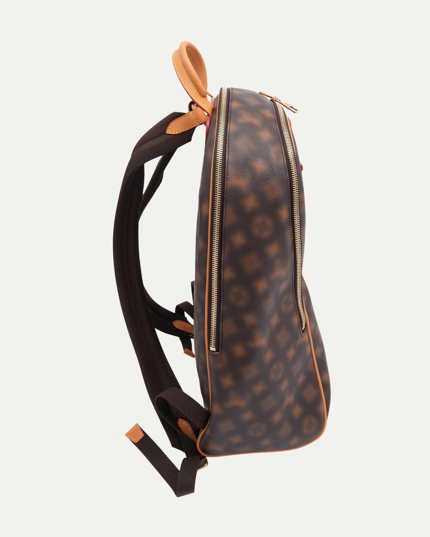 Blurry Monogram Ellipse Backpack