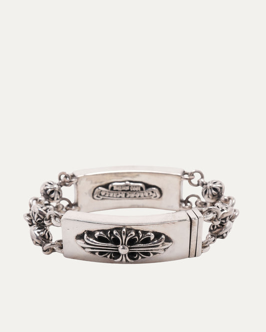 Double ID Plus Ball Bracelet