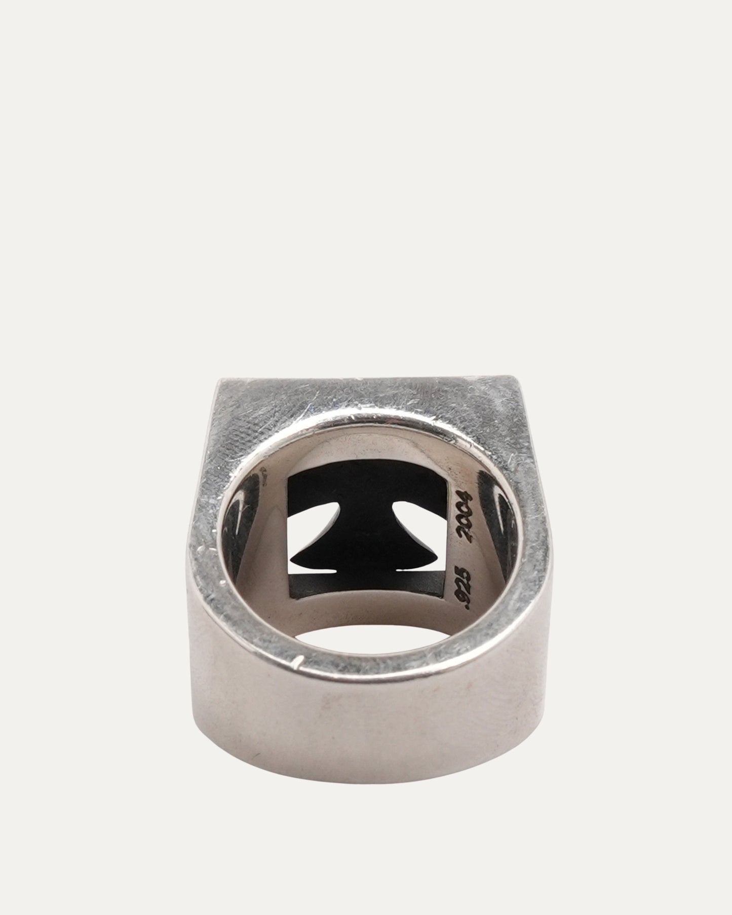 Framed Plus Cross Ring