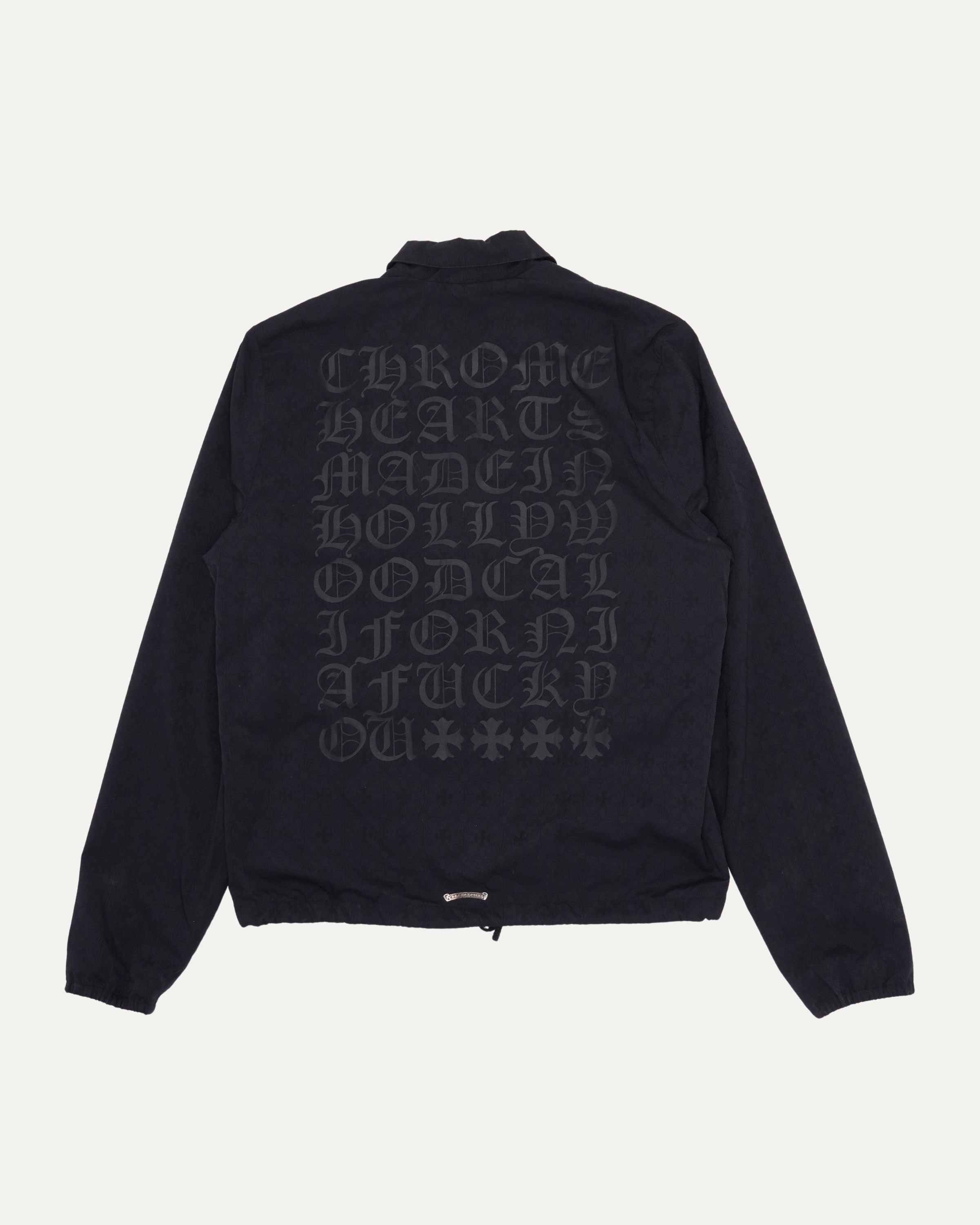 Chrome Hearts Monogram 3RS Insulated Coach Jacket – Justin Reed