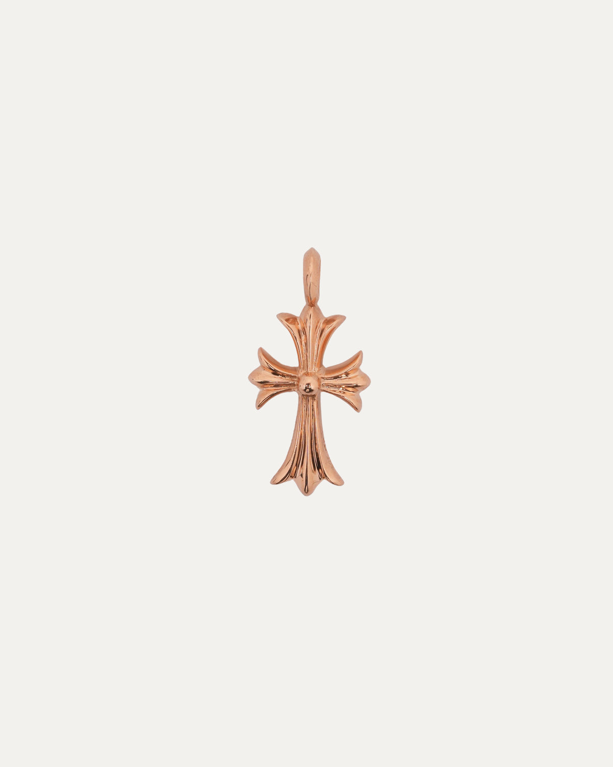 22k Gold & Blue Sapphire Tiny Fat Pendant