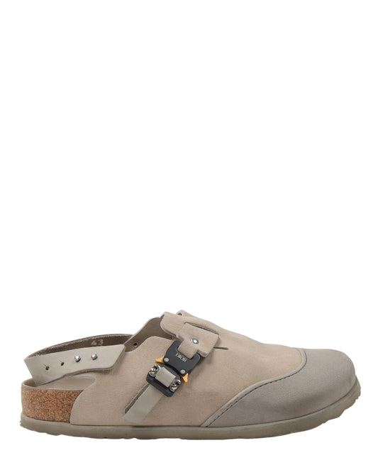 Suede Birkenstock Tokio Mule
