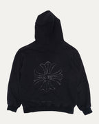Vintage Tonal Plus Cross Thermal Lined Hoodie