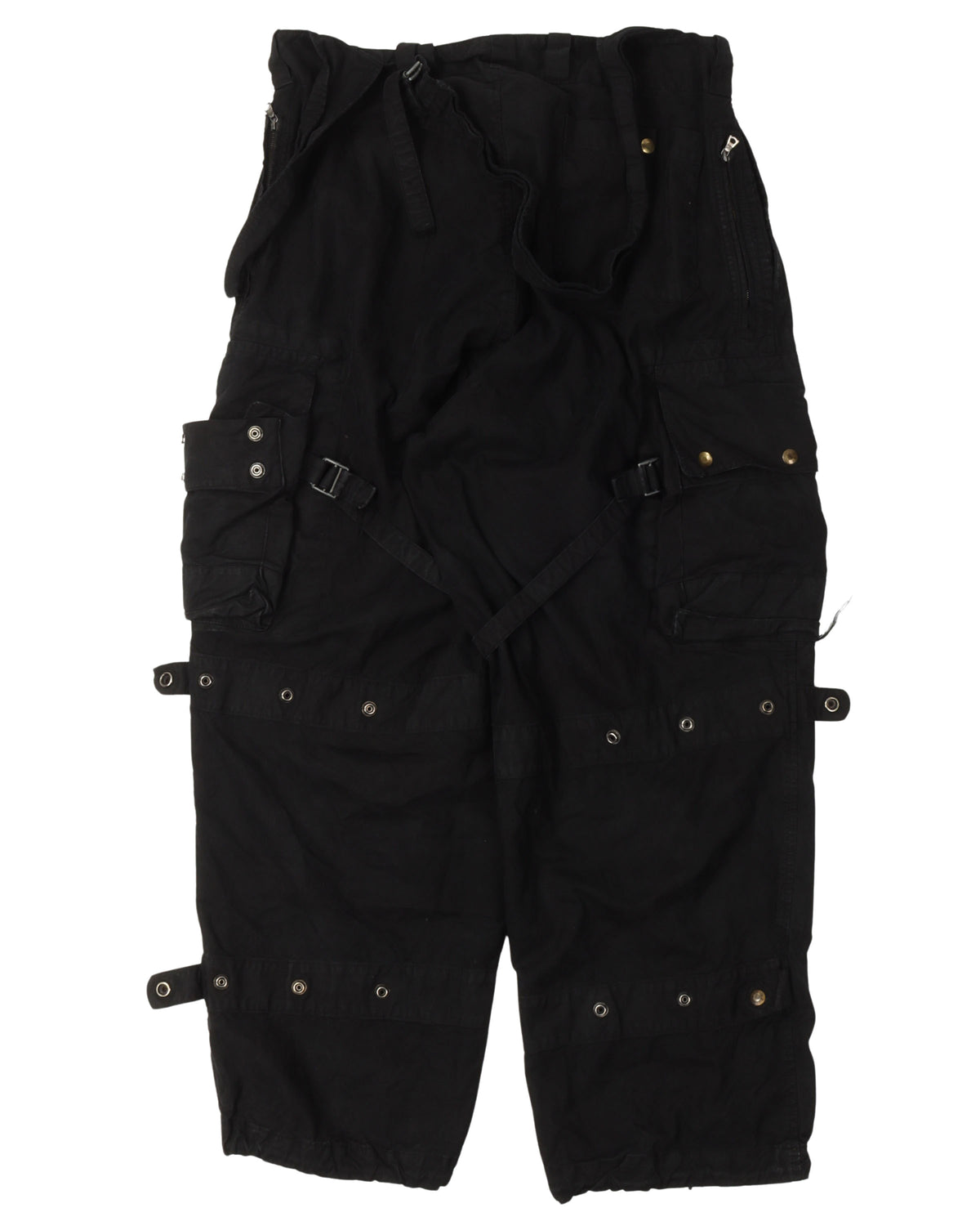 Modified Over-Dyed Swiss Alpenflage Cargo Pants