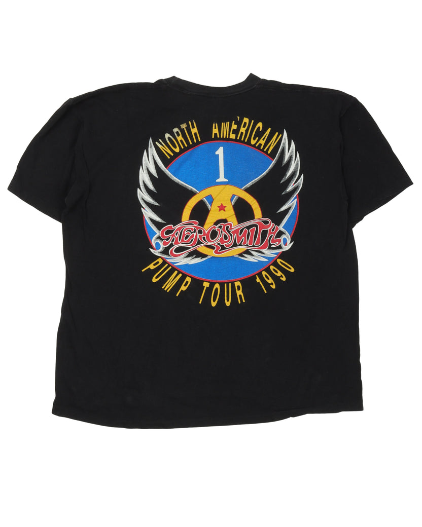 Aerosmith "NA Pump Tour 90" T-Shirt