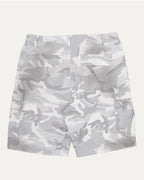 Snow Camo Cargo Shorts