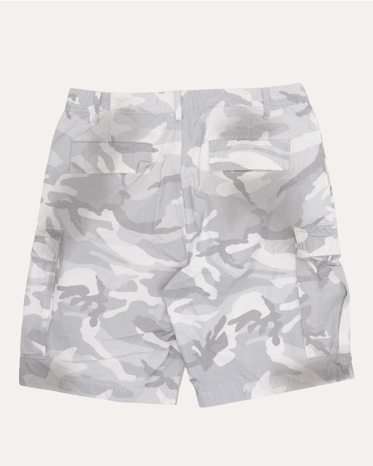 Snow Camo Cargo Shorts