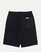 Double Knee Cross Patch Shorts