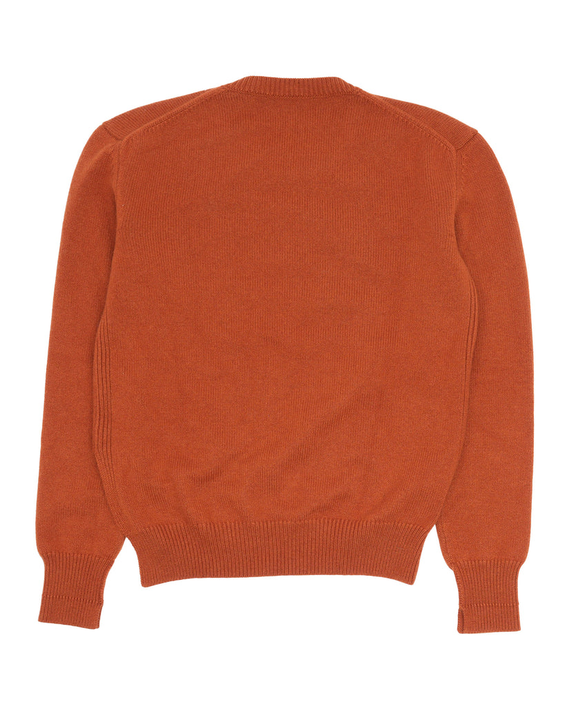 Cashmere Embroidered Monogram Sweater