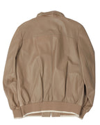 Zip Up Leather Jacket