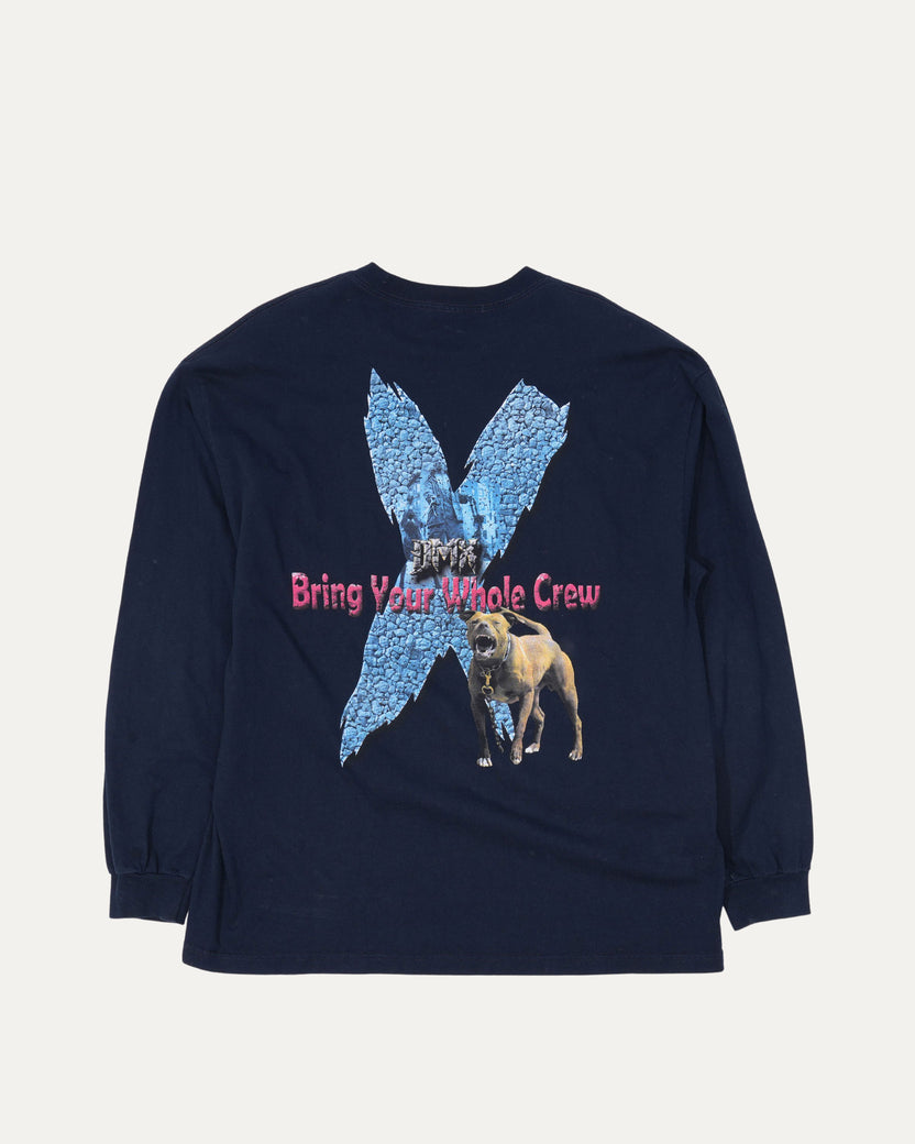 DMX 'Bring Your Whole Crew' Long Sleeve T-Shirt