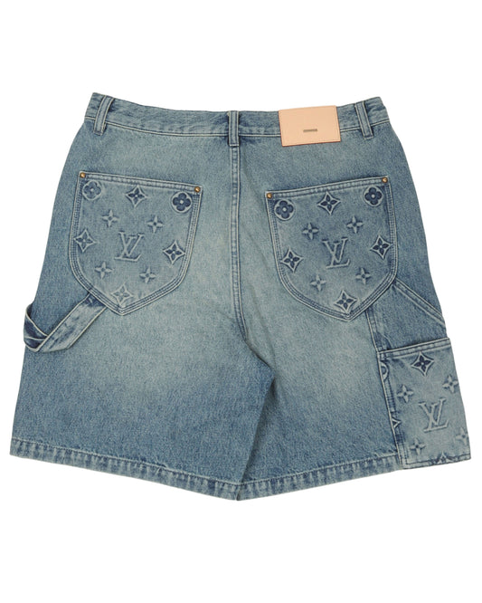 Monogram Carpenter Jean Shorts