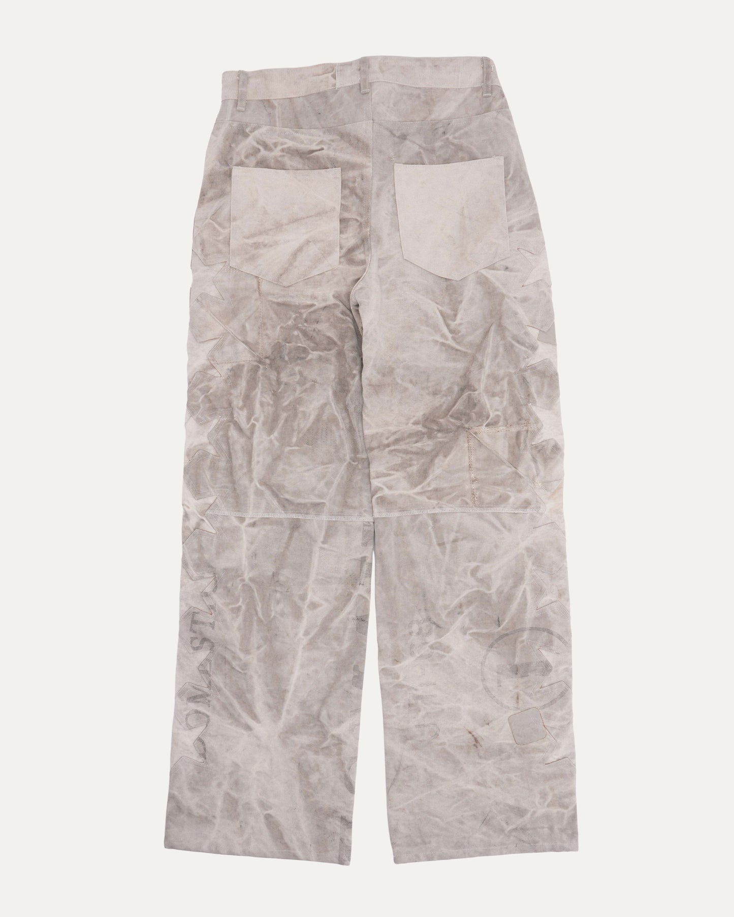 Star Panel Mail Bag Pants