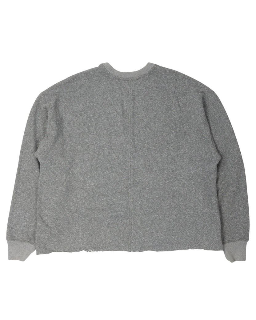 Fourth Collection Raw Hem Sweatshirt