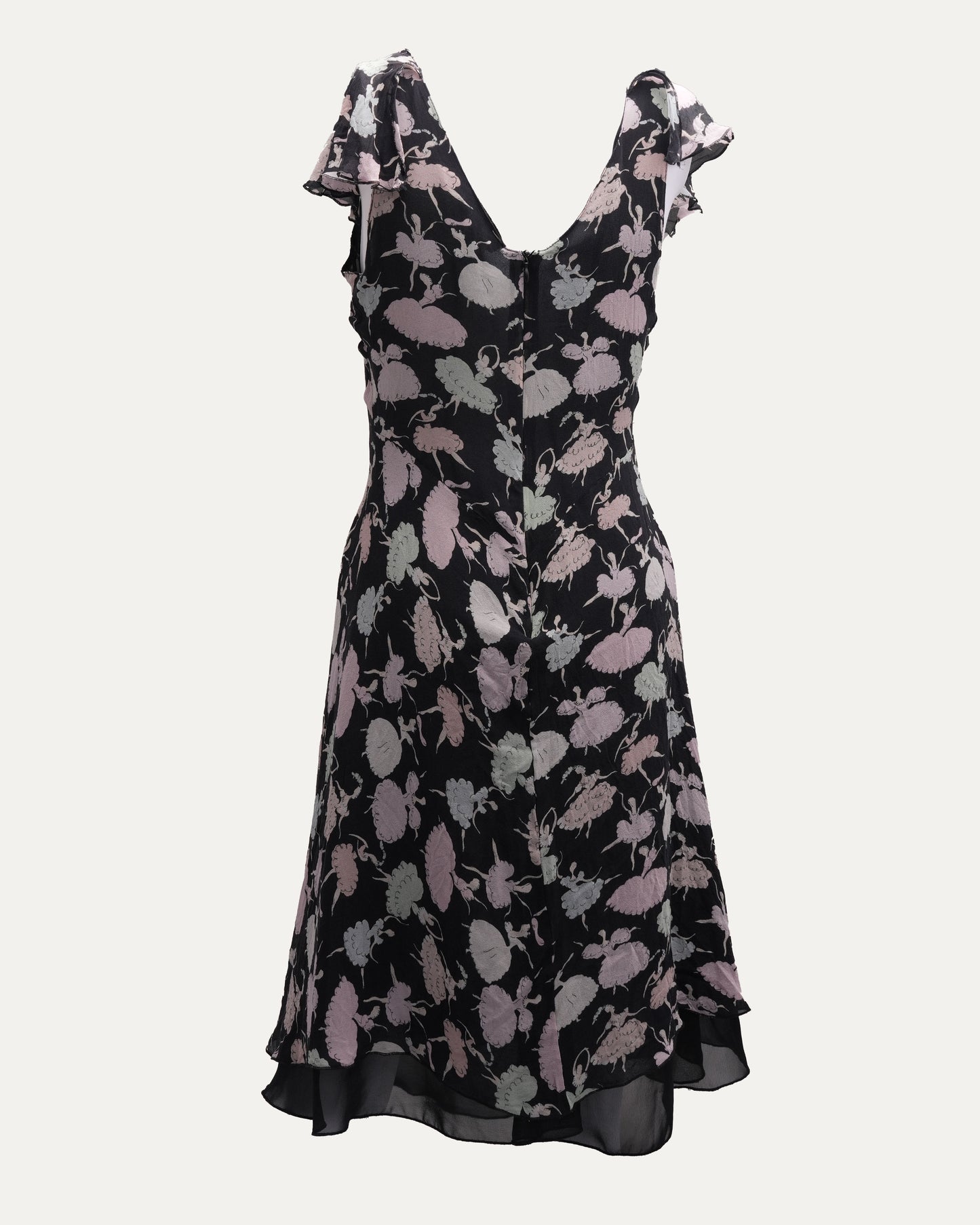 SS 2001 Ballerina Print Dress