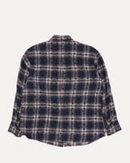 Cross Patch Monogram Loose Ends Flannel Shirt