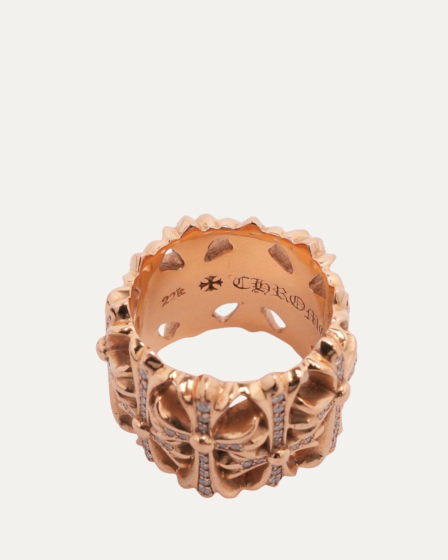 Gold & Diamond Cemetery Ring