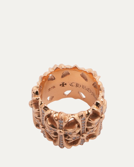 Gold & Diamond Cemetery Ring