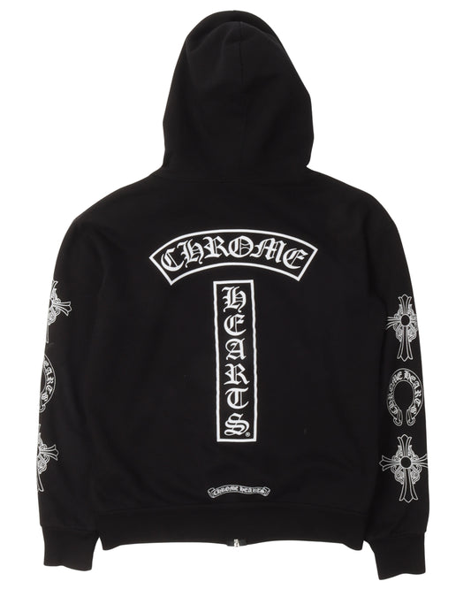 T-Bar Zip Up Hoodie