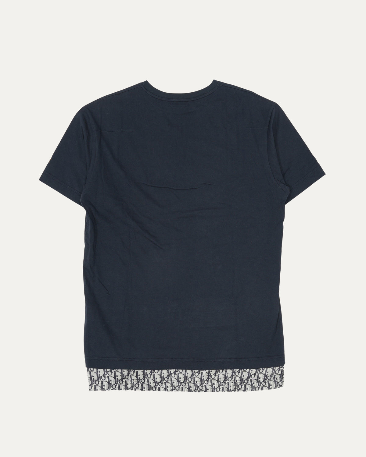 Oblique Jacquard Layered T-Shirt