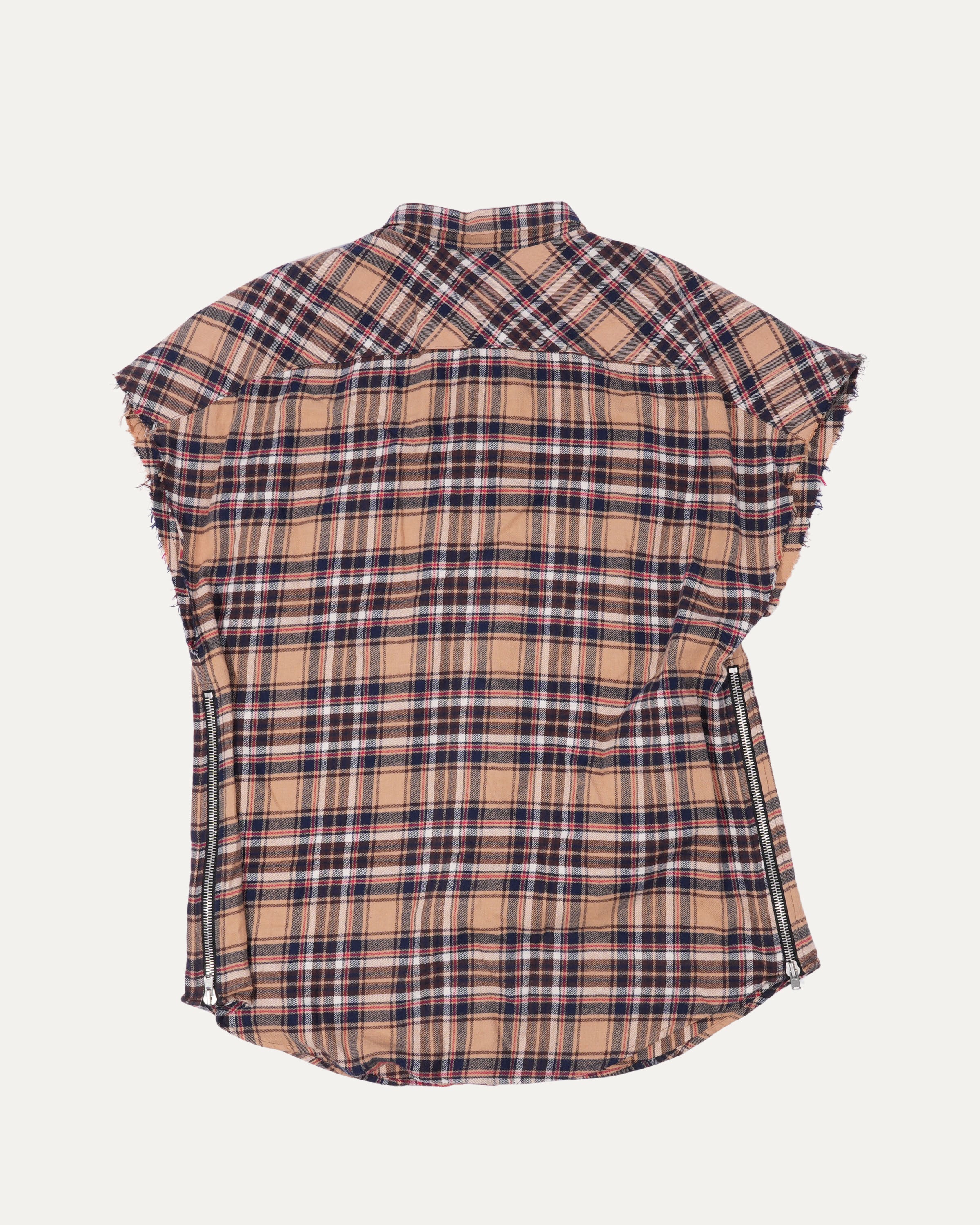 Fourth Collection Sleeveless Flannel