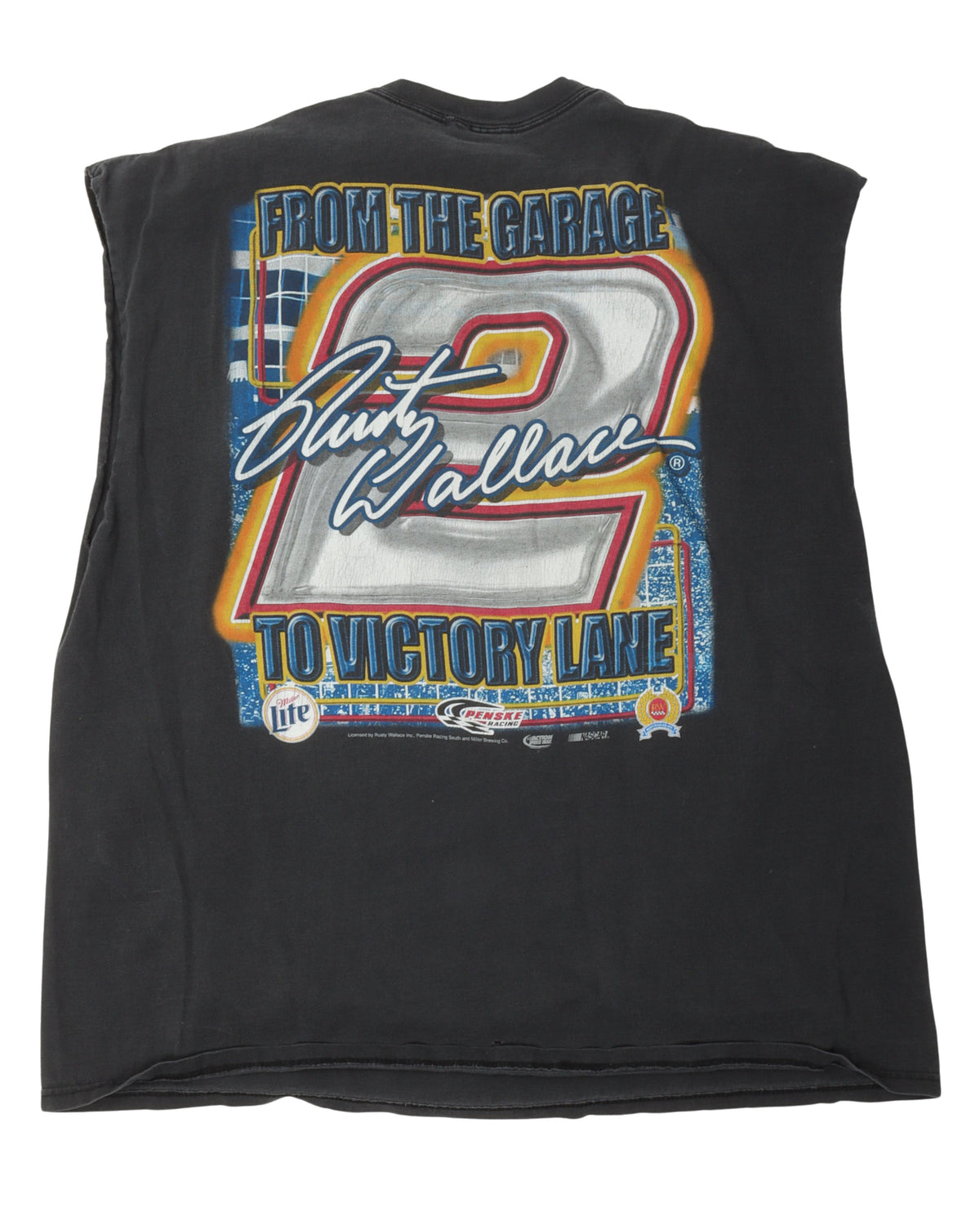 Nascar "Power 2 Dominate" Sleeveless T-Shirt
