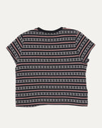 Cropped Matty Boy Teens From Mars Striped T-Shirt