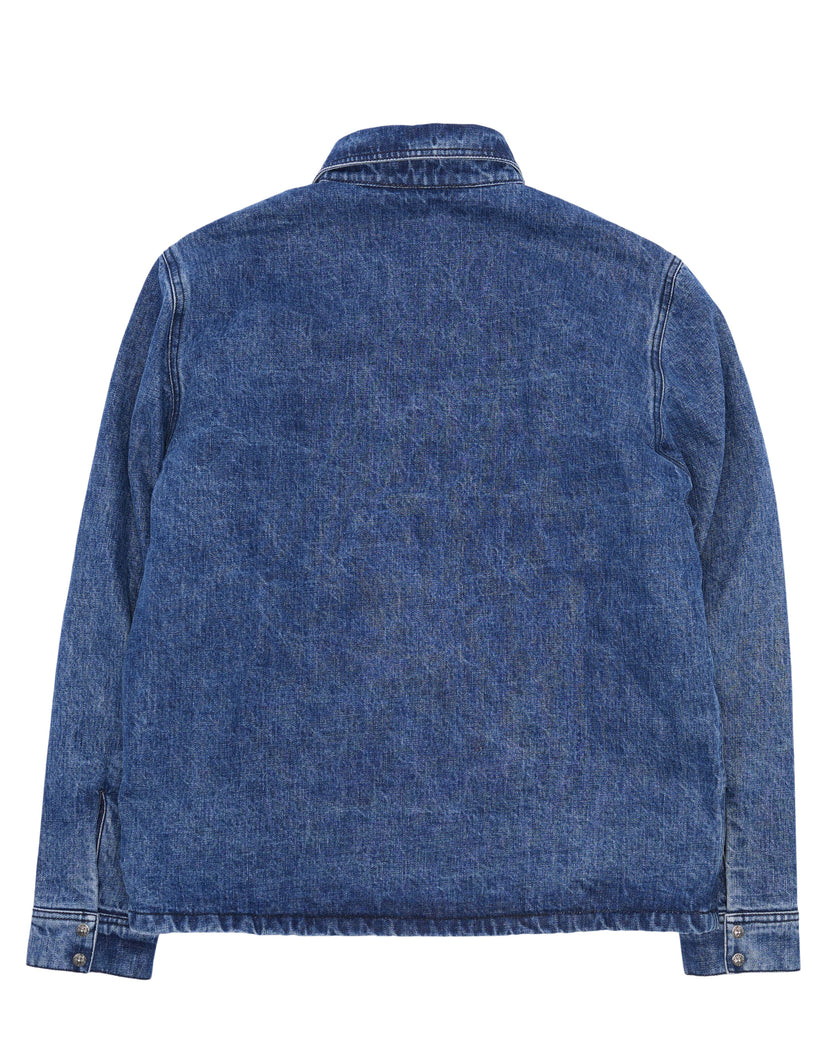 Padded Denim Work Dog Shirt