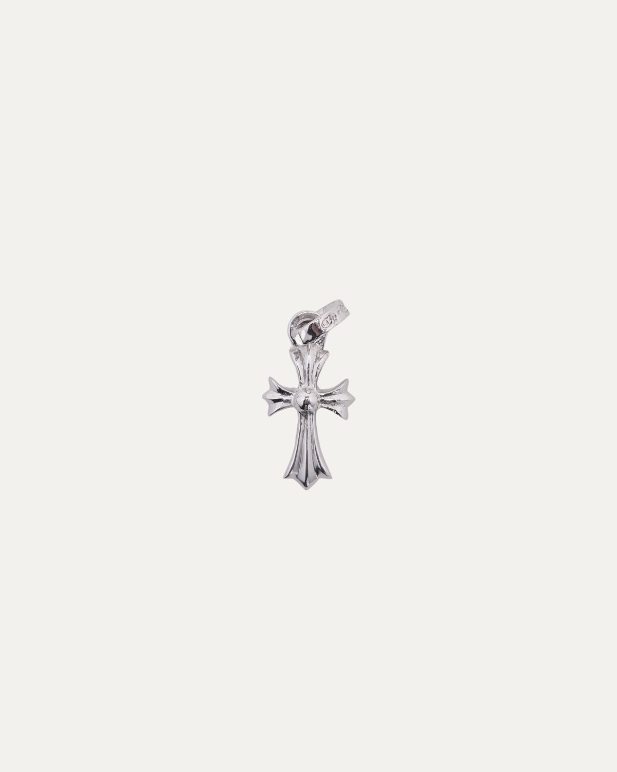 White Gold Diamond Baby Fat Pendant