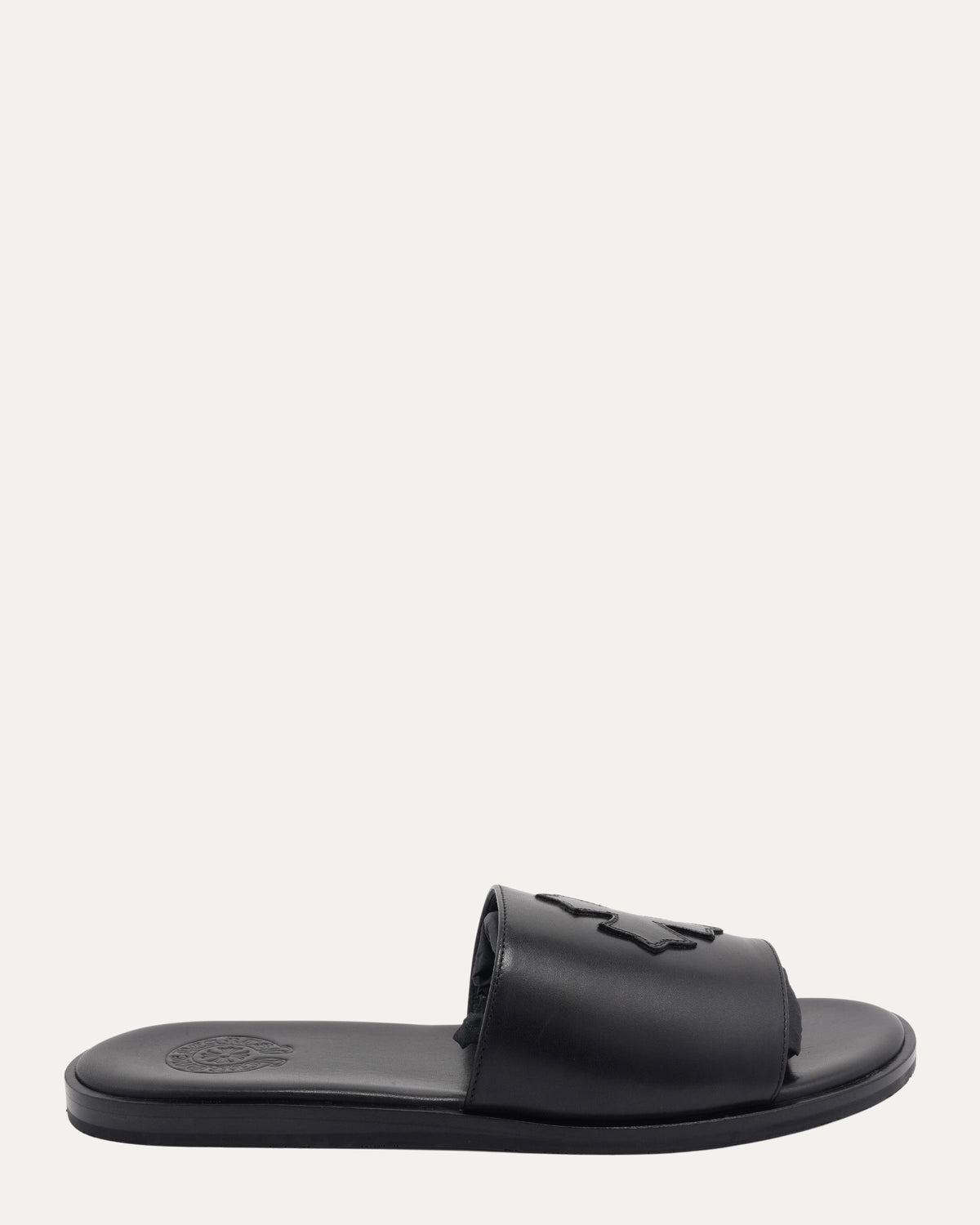 Cross Patch Leather Sandals