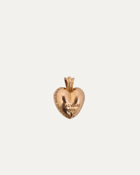 Gold Diamond Heart Pendant