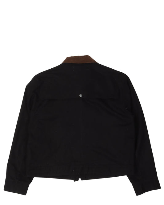 Cropped Work Jacket