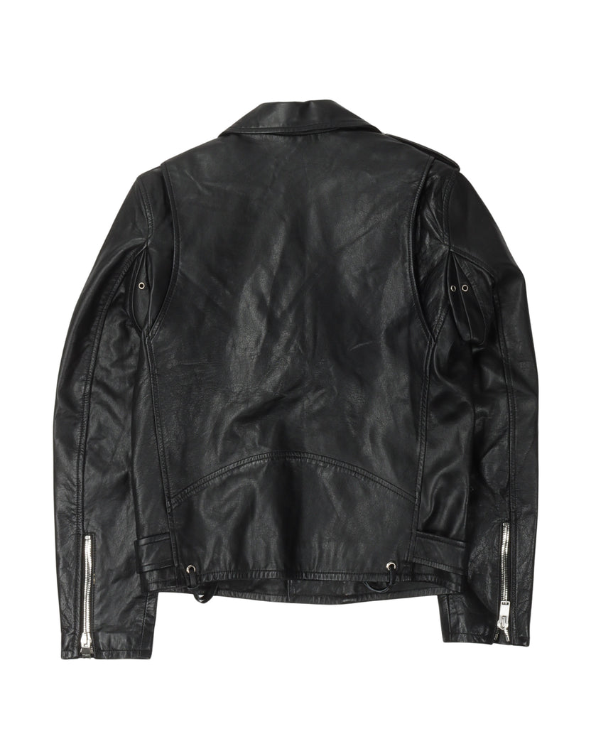 L17 Double Rider Leather Jacket