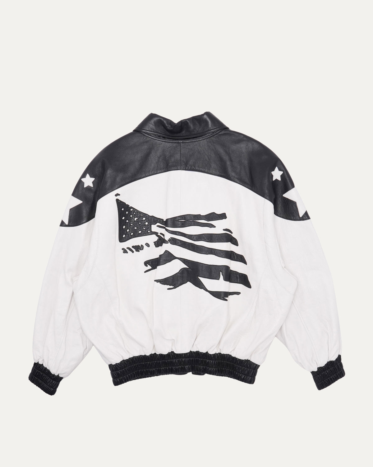 Banks Violette Leather Teddy Jacket