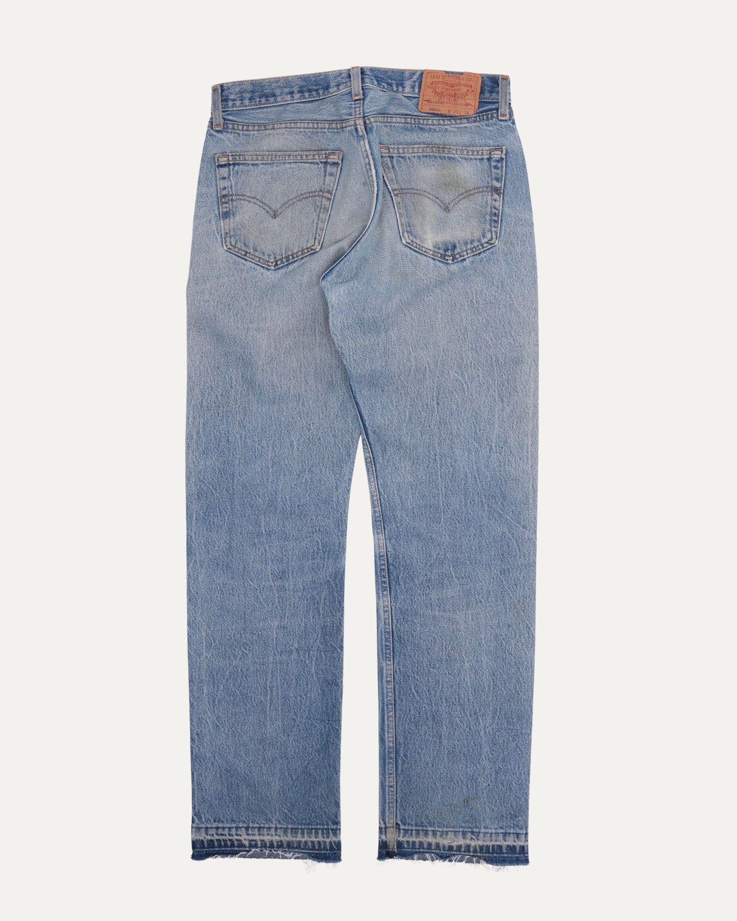 Released Hem Levi's 501 Jeans