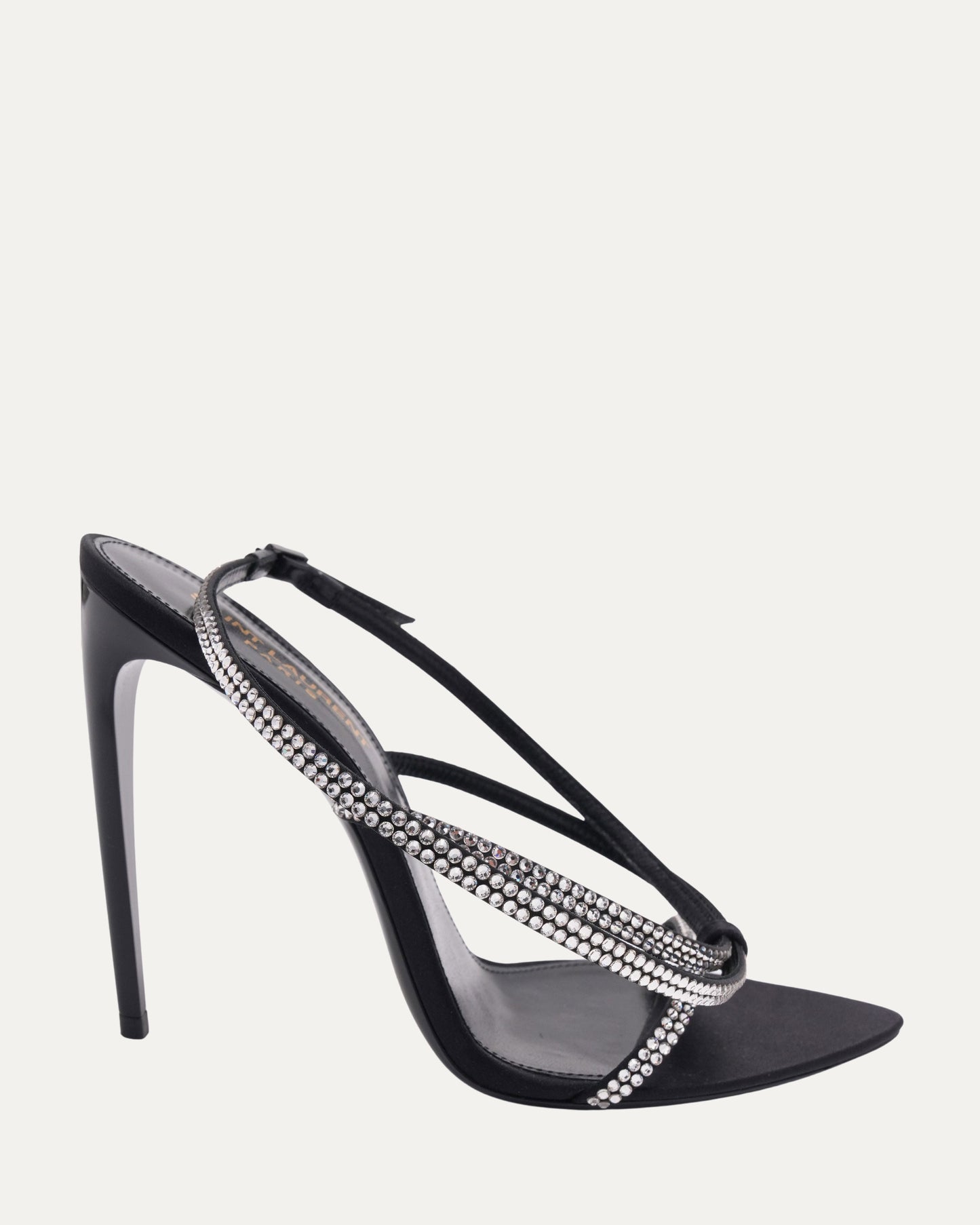 110mm Satine Crepe Sandals