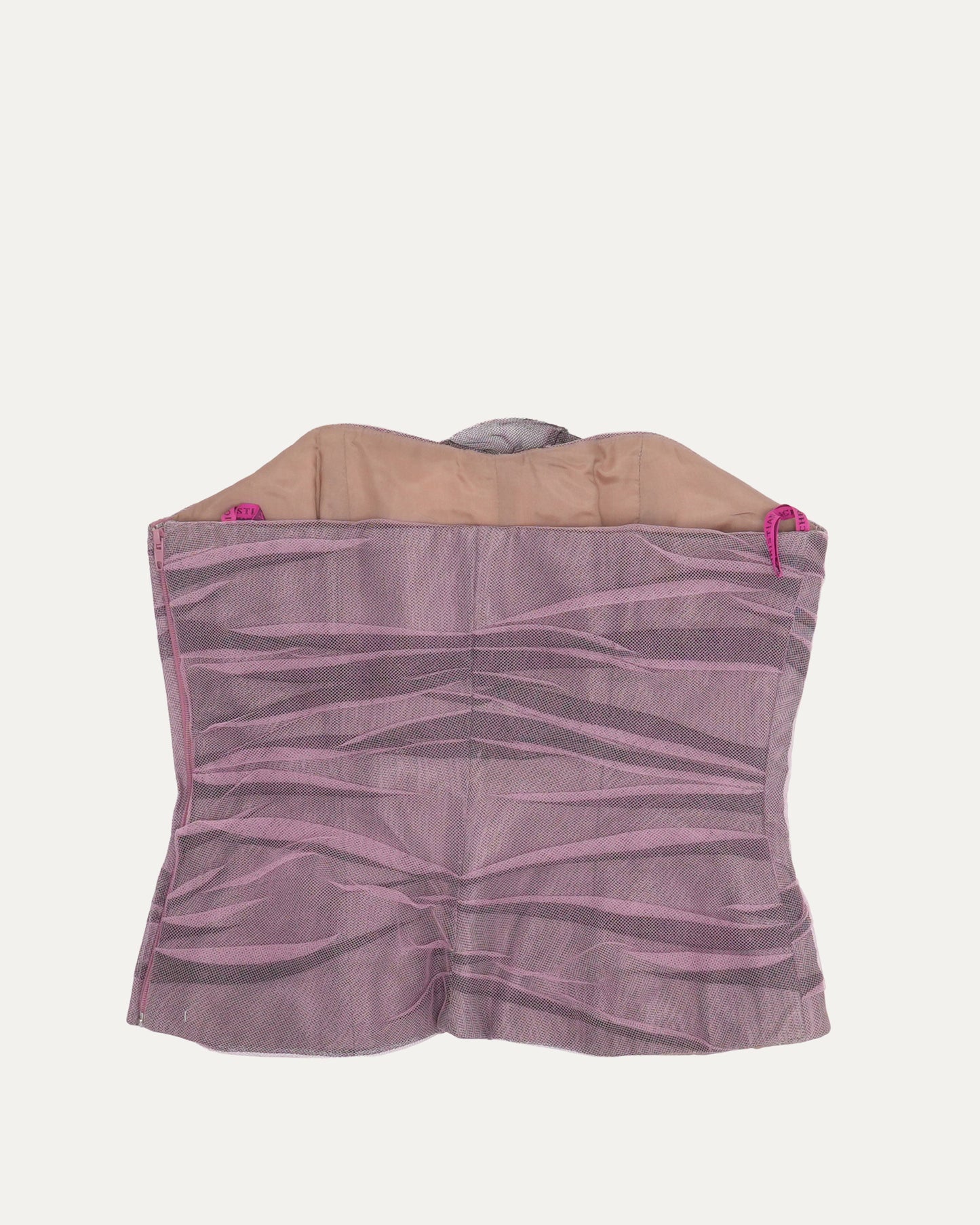 FW 1997 Ruffled Corset Top