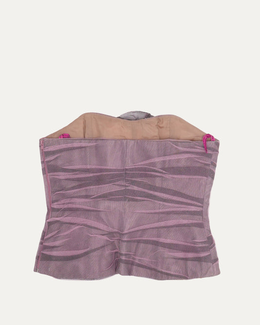 FW 1997 Ruffled Corset Top
