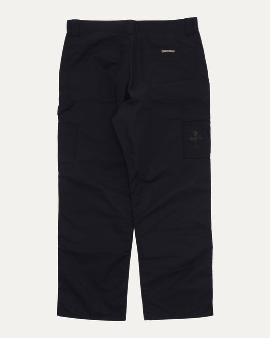 Nylon and Leather Double Knee Pants