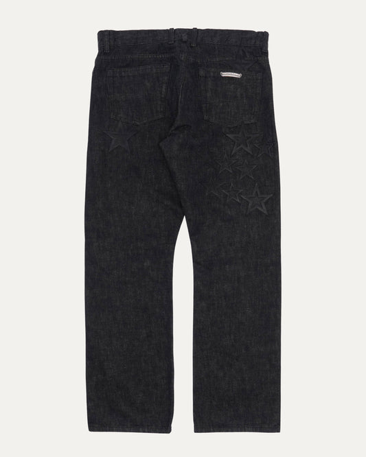 Star Patch Fleur Knee Jeans