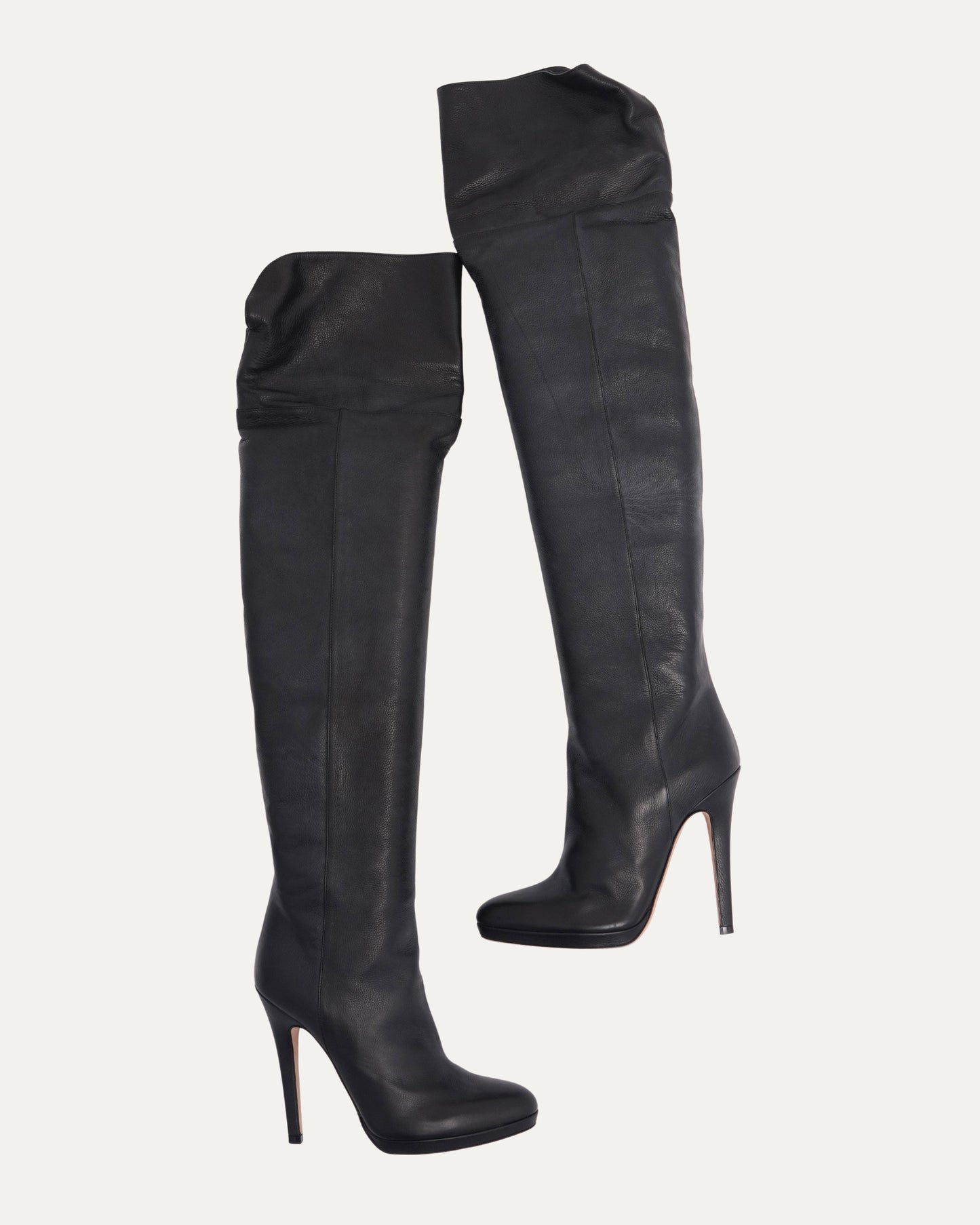 Leather Heeled Boots