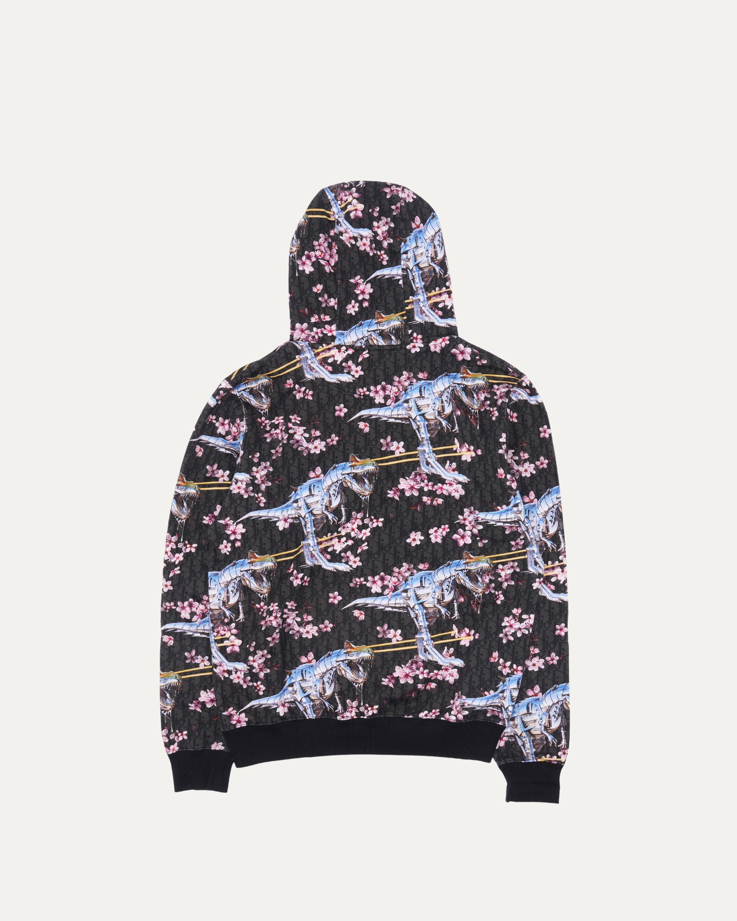 Sorayama Floral Print Hoodie