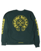 Green Horseshoe Logo Long Sleeve T-Shirt