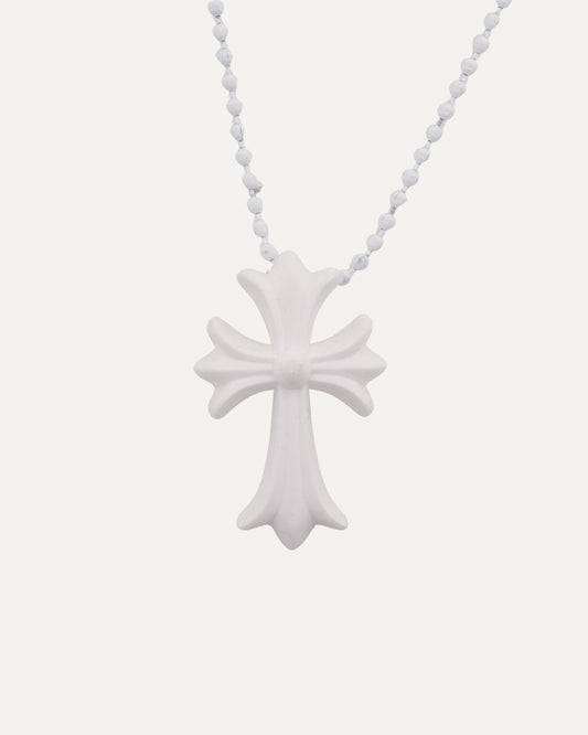 Silichrome Cross Necklace