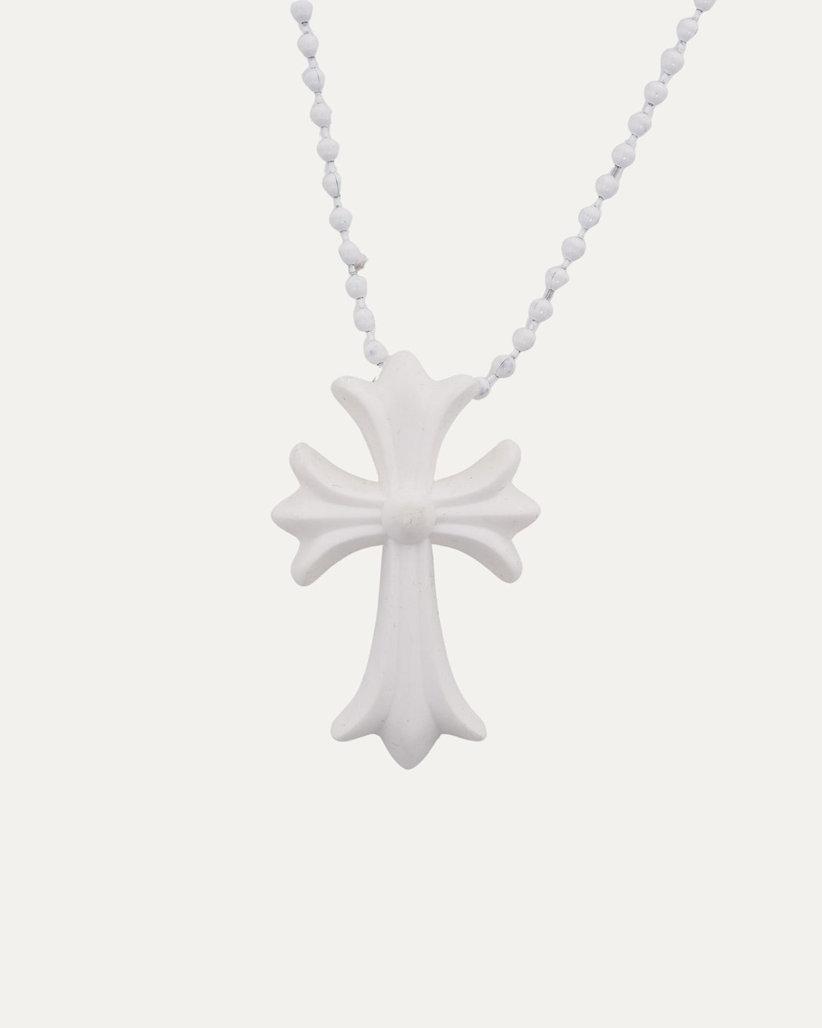 Silichrome Cross Necklace