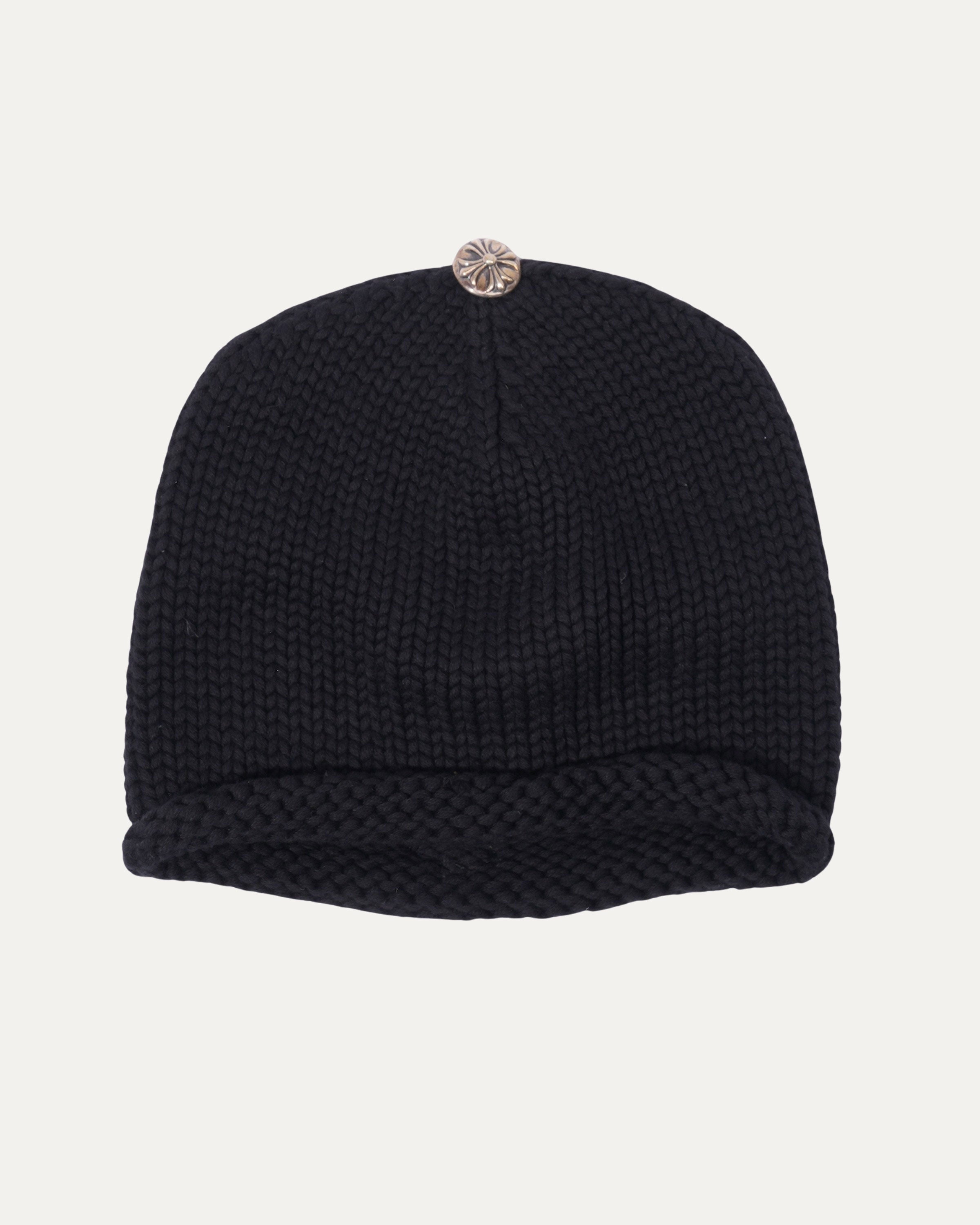 Cross Patch Cashmere Beanie