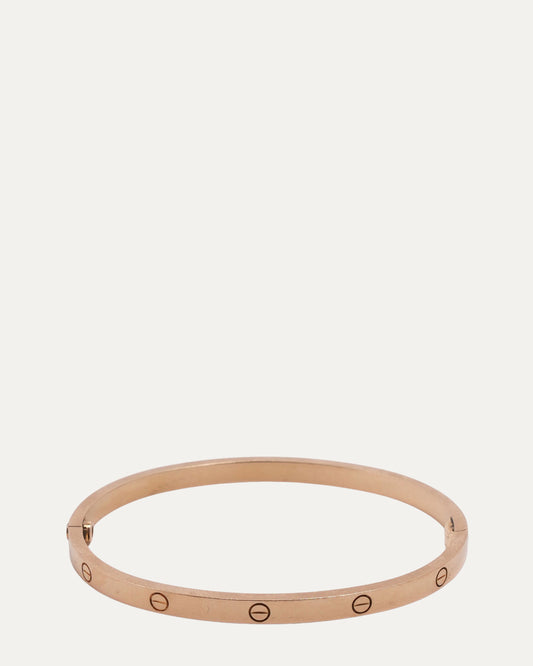 Gold Thin Love Bracelet